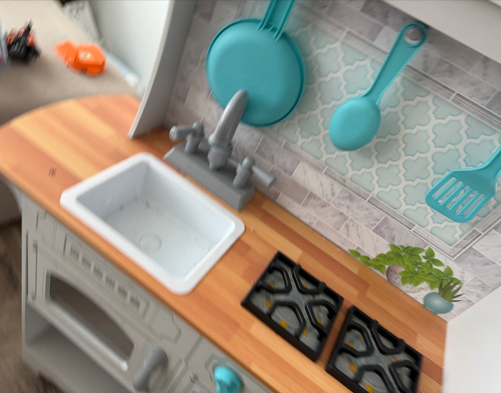 KidKraft Speelkeuken met accessoires, Ophalen, Zo goed als nieuw, Hout, Speelkeuken
