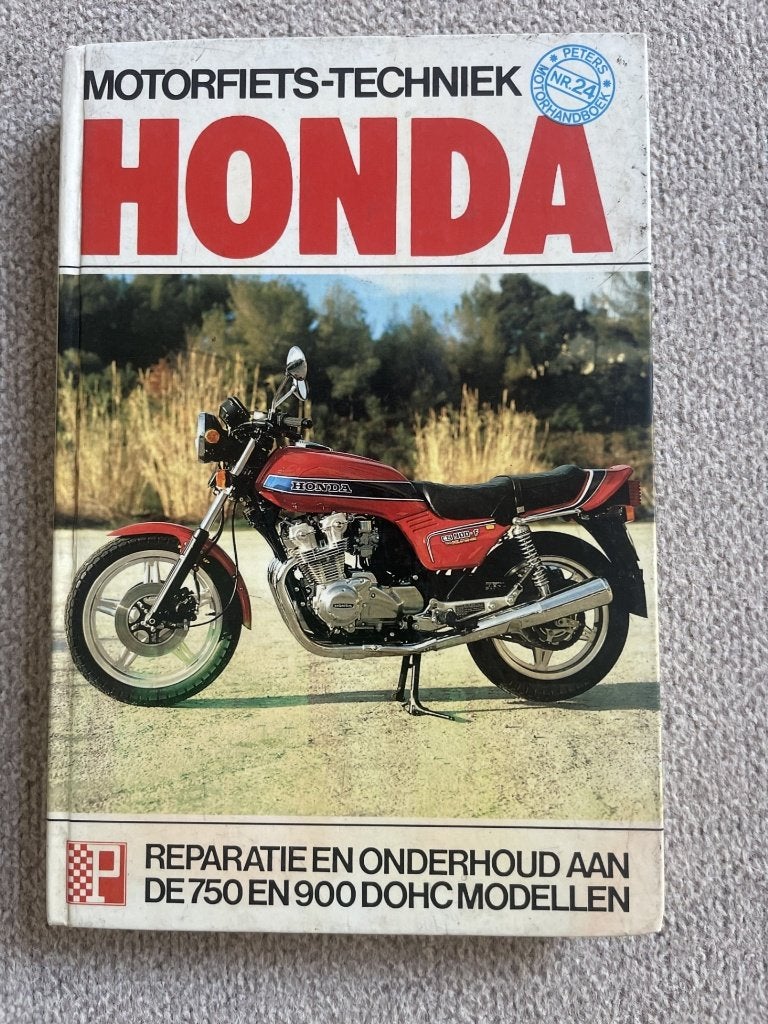 werkplaatshandboek HONDA CB750 & CB900 dohc; 17,95 euro, Motoren, Ophalen of Verzenden, Honda