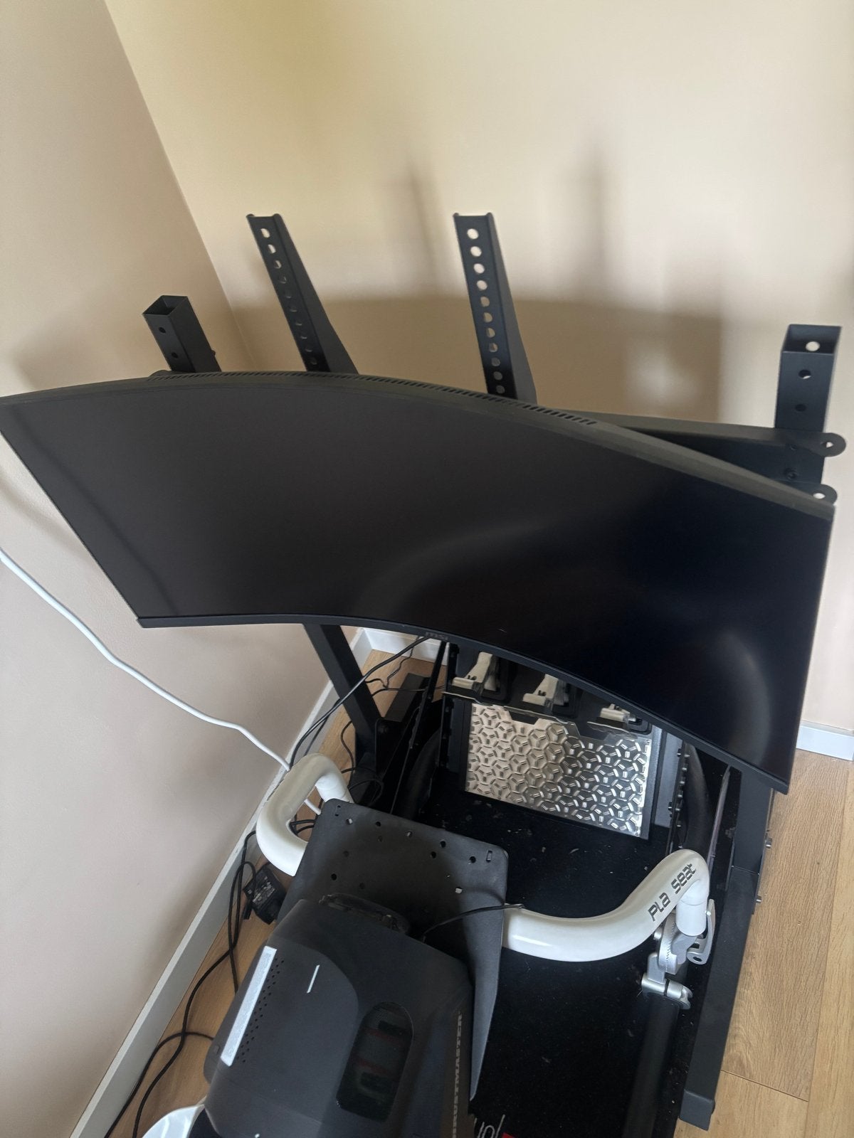 Playseat F1 met Thrustmaster T-GT II, T3PM en SF1000, Spelcomputers en Games, Spelcomputers | Overige, Ophalen of Verzenden, Overige merken