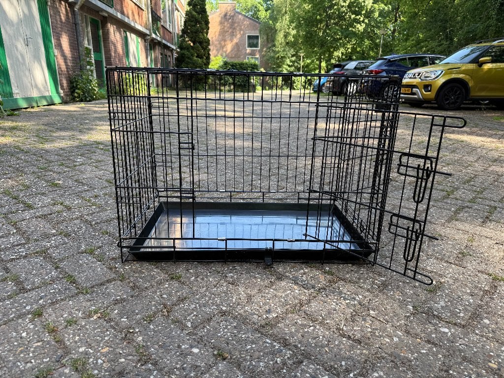 Hondenbench Flamingo, Ophalen, Zo goed als nieuw