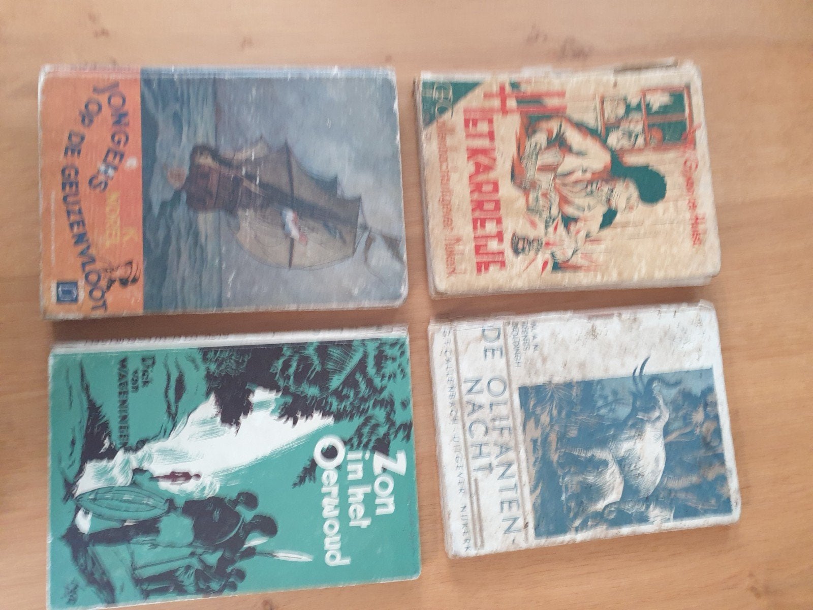 oude kinderboeken: w g van de hulst en k norel .e a, Boeken, Ophalen, Gelezen