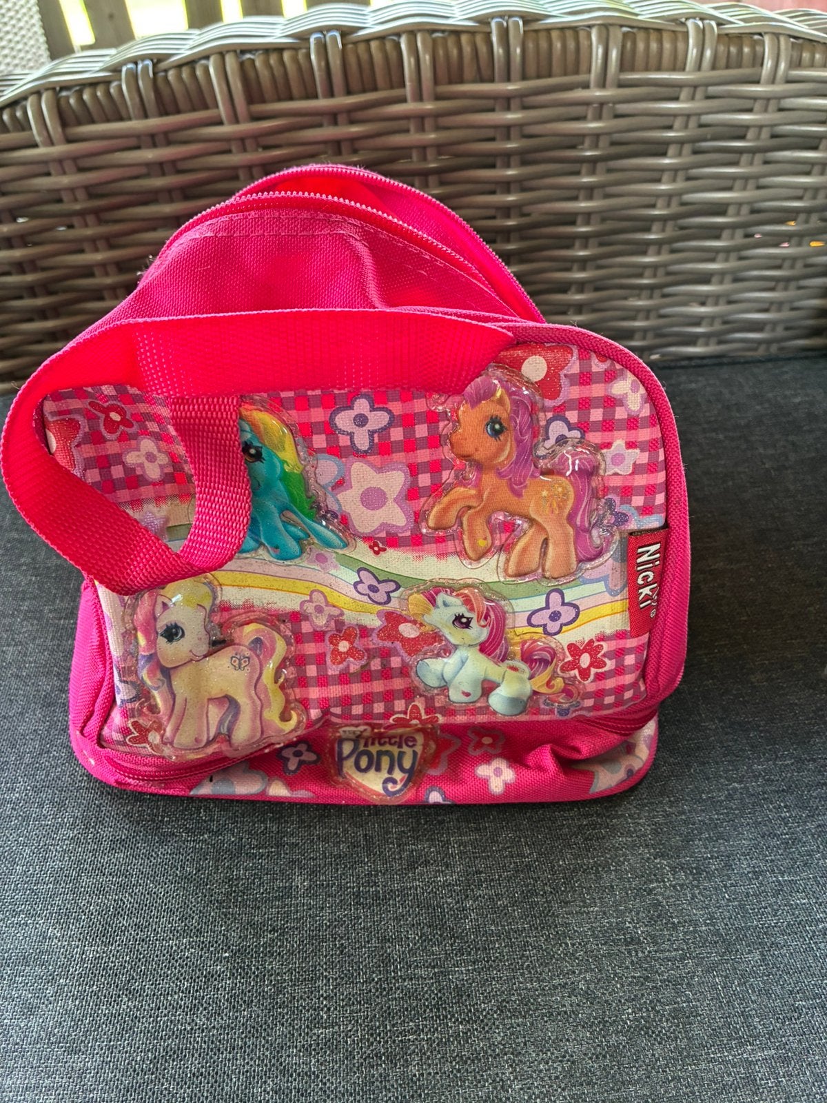 Tasje my little pony kinder, Minder dan 30 cm, Verzenden, Overige typen, Zo goed als nieuw