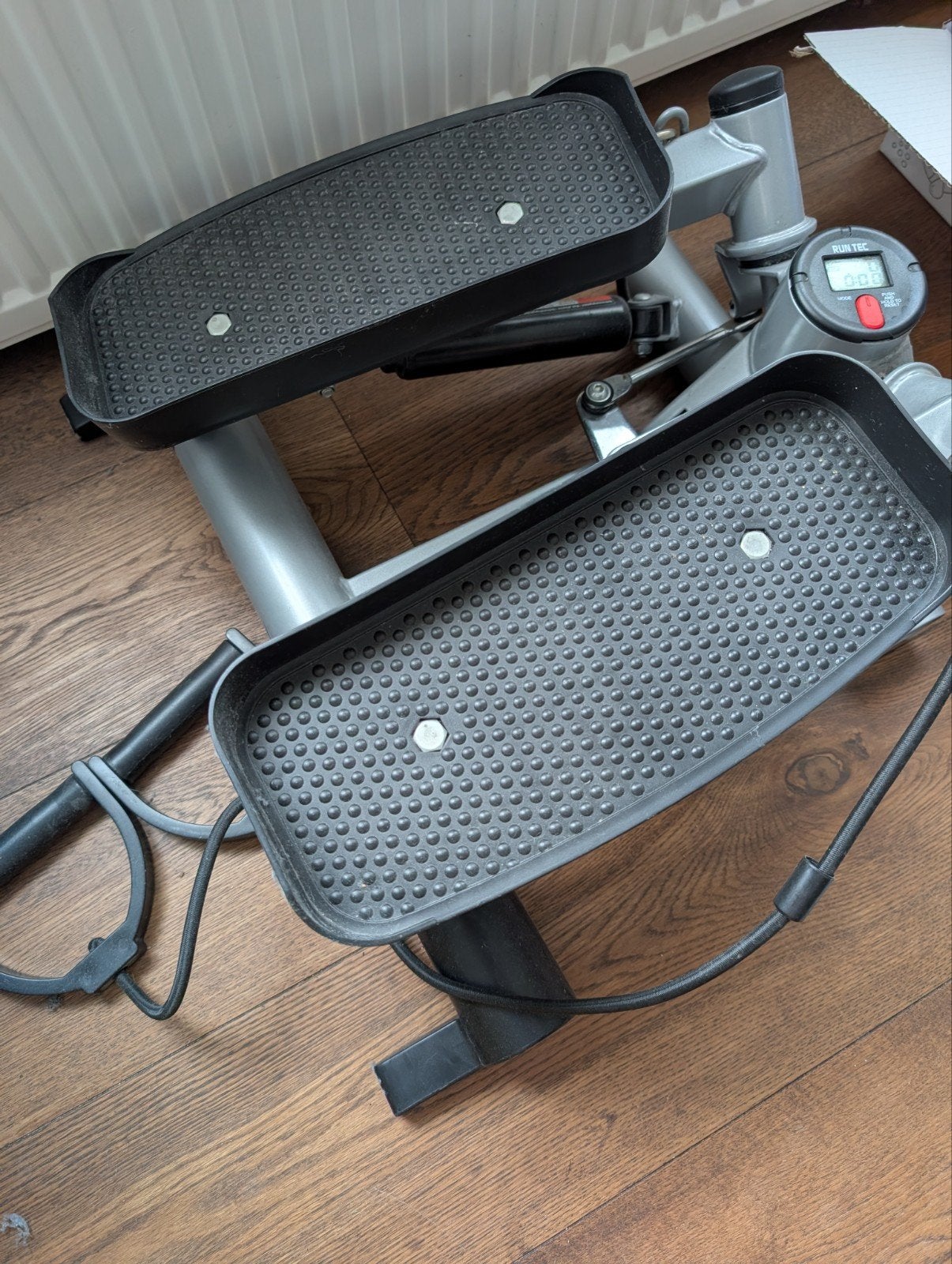 Run Tec Stepper met weerstandsbanden, Sport en Fitness, Ophalen, Gebruikt, Stepapparaat, Metaal