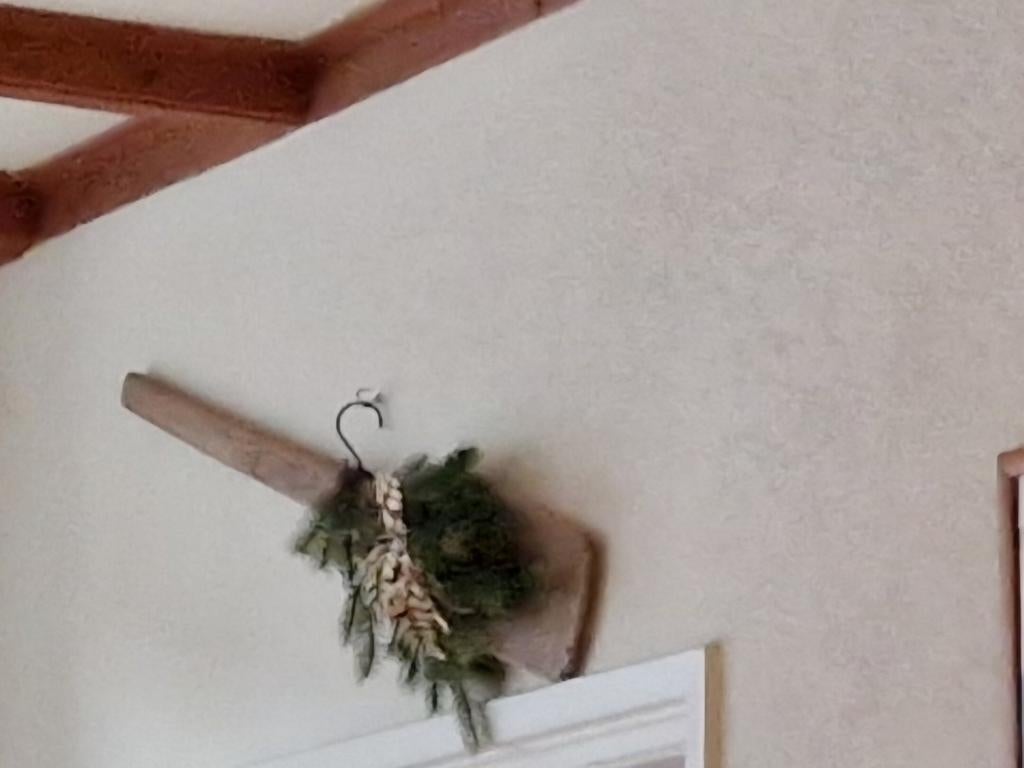 Oude houten schep, Ophalen