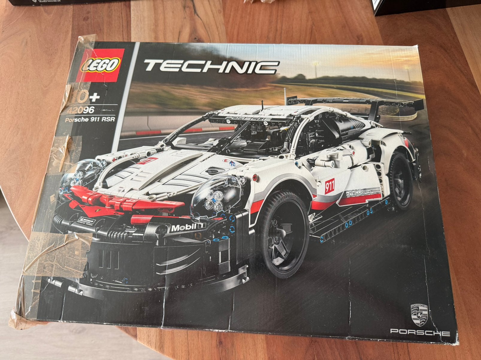 Lego Technic Porsche 911 RSR compleet, Ophalen, Inclusief instructies, Gebruikt, Lego
