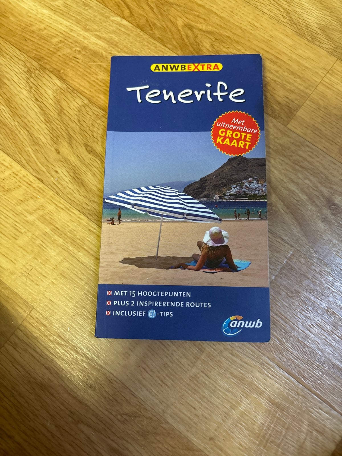 ANWB Extra Reisgids Tenerife met uitneembare kaart, Boeken, Europa, Ophalen of Verzenden, Zo goed als nieuw, Reisgids of -boek
