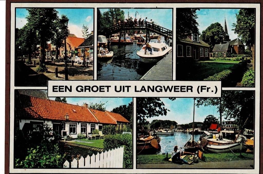 Langweer, Ophalen of Verzenden, Ongelopen, Friesland
