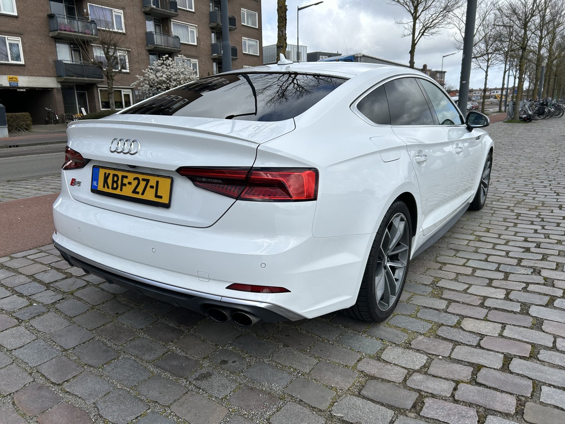 Audi S5 Sportback 3.0 TFSI S5 quattro Pro Line Plus keurige, Gebruikt, 2995 cc, Wit, Bedrijf