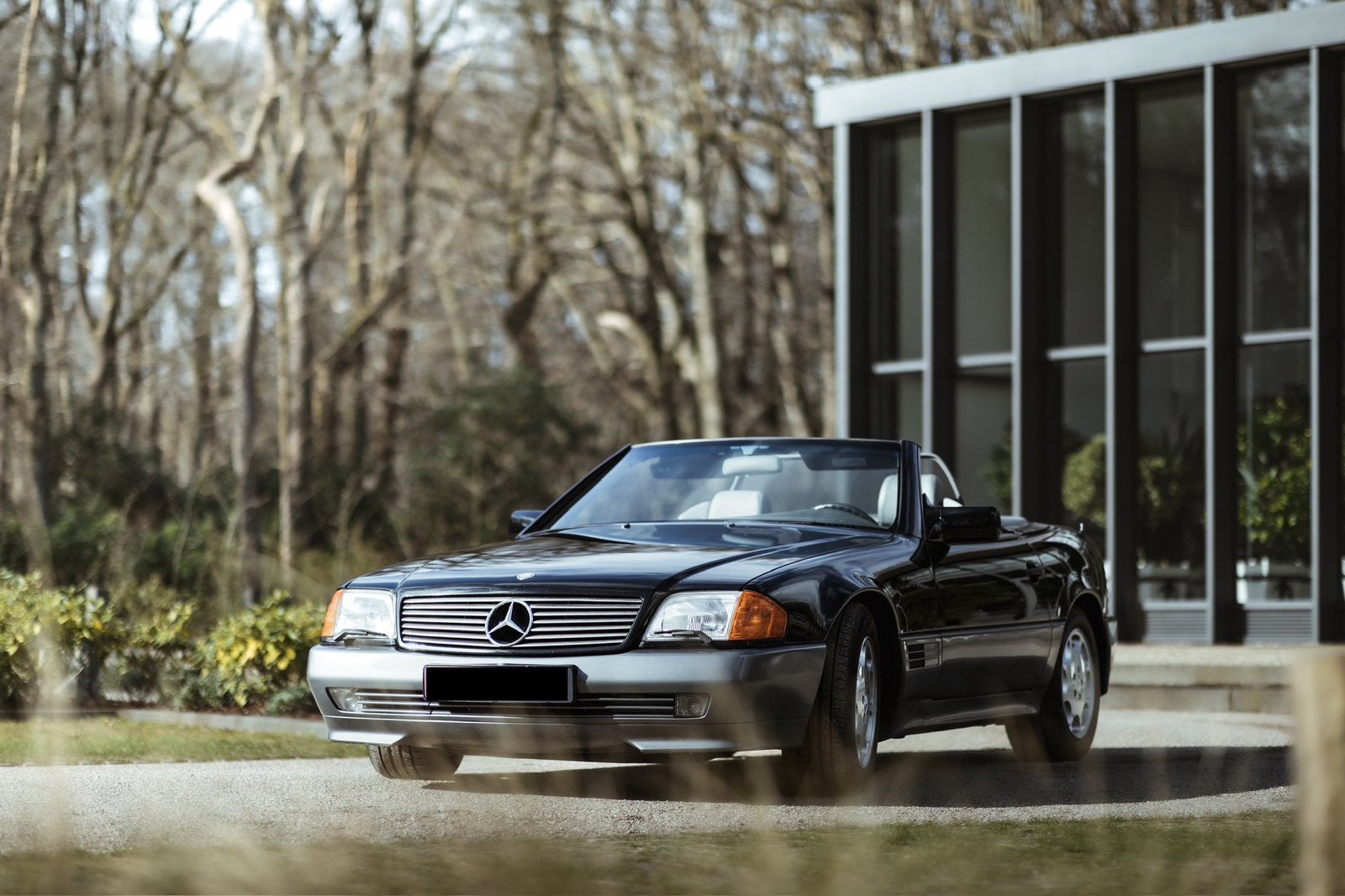 Mercedes-Benz Mercedes 1991 Zwart, Automaat, 4973 cc, Cabriolet, Zwart