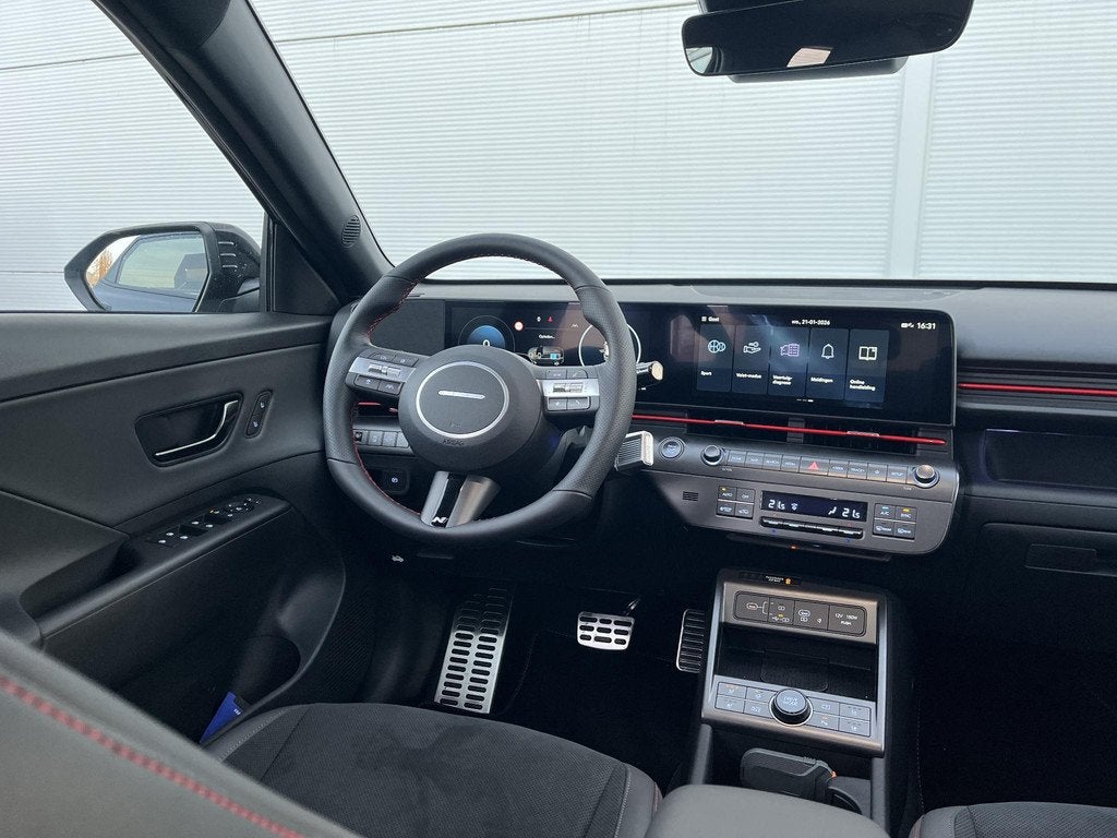 Hyundai Kona 1.6 GDI HEV N Line Sky / N Line exterieur / Lic, Auto's, Hyundai, 137 pk, Euro 6, Origineel Nederlands, Bedrijf