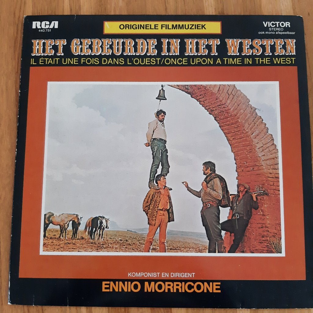 LP Ennio Morricone ‎– Het Gebeurde In Het Westen, Ophalen of Verzenden, Zo goed als nieuw, 12 inch