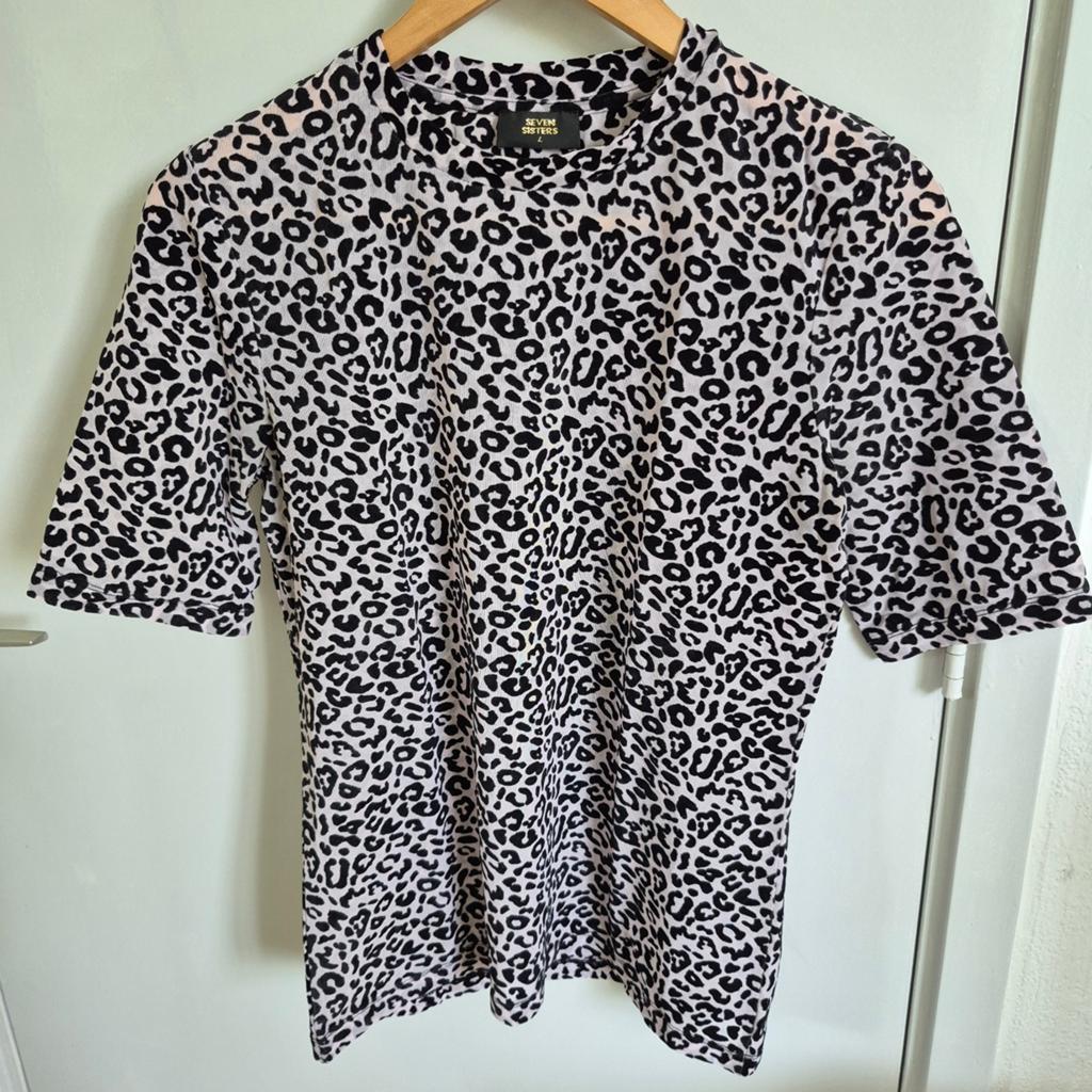 Dames shirt SEVEN SISTERS maat L - Luipaardprint, Overige kleuren, SEVEN SISTERS, Maat 42/44 (L), Ophalen of Verzenden
