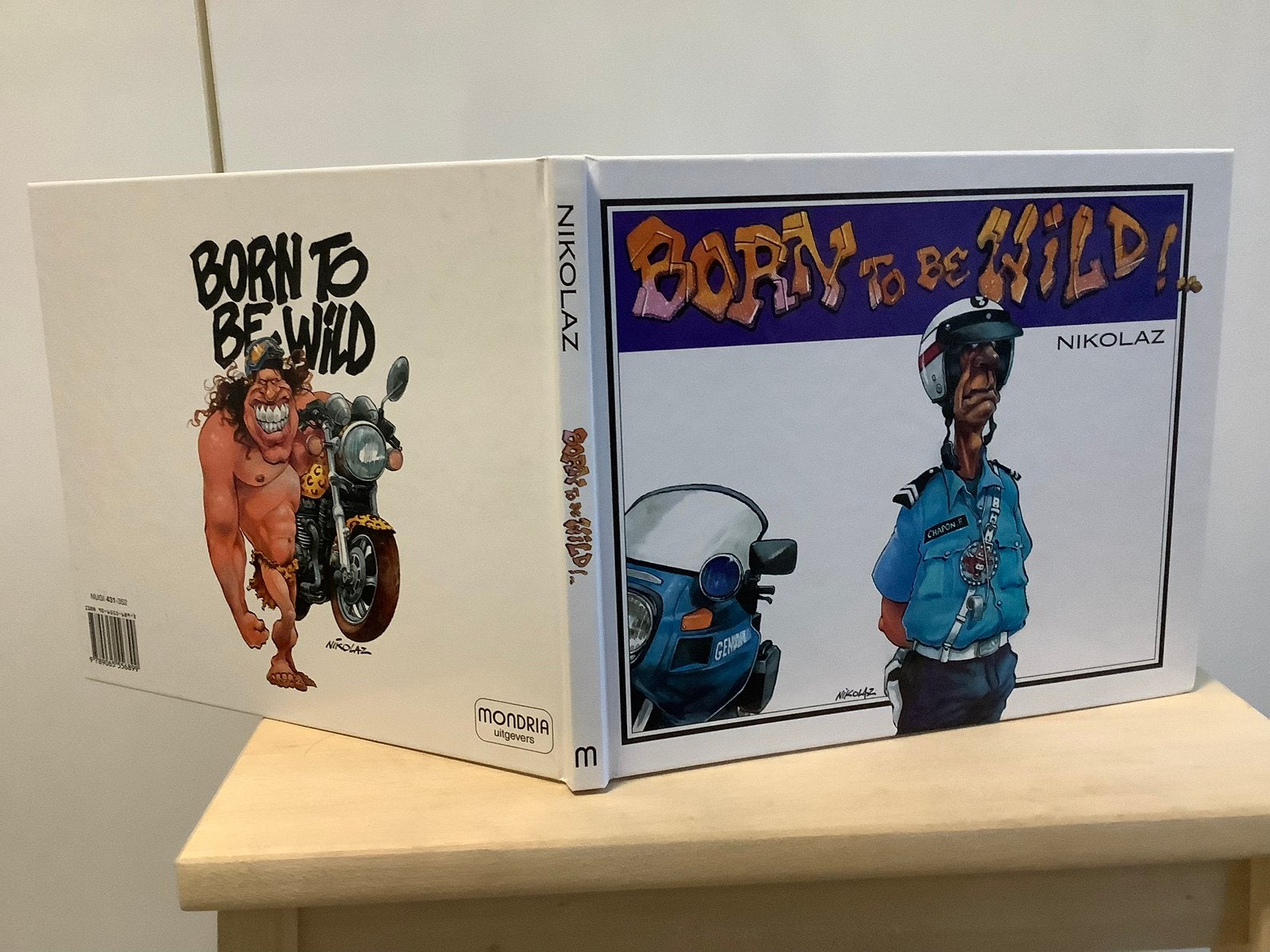 Boek Motormuis motorfanaat humor Born te be wild karikatuur, Ophalen of Verzenden, Nieuw, Algemeen