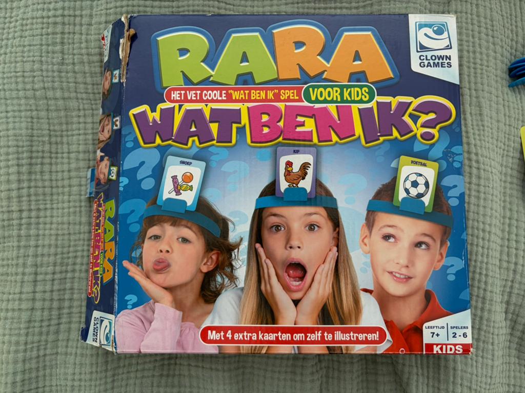 Rara wat ben ik spel - clown games, Ophalen of Verzenden, Zo goed als nieuw
