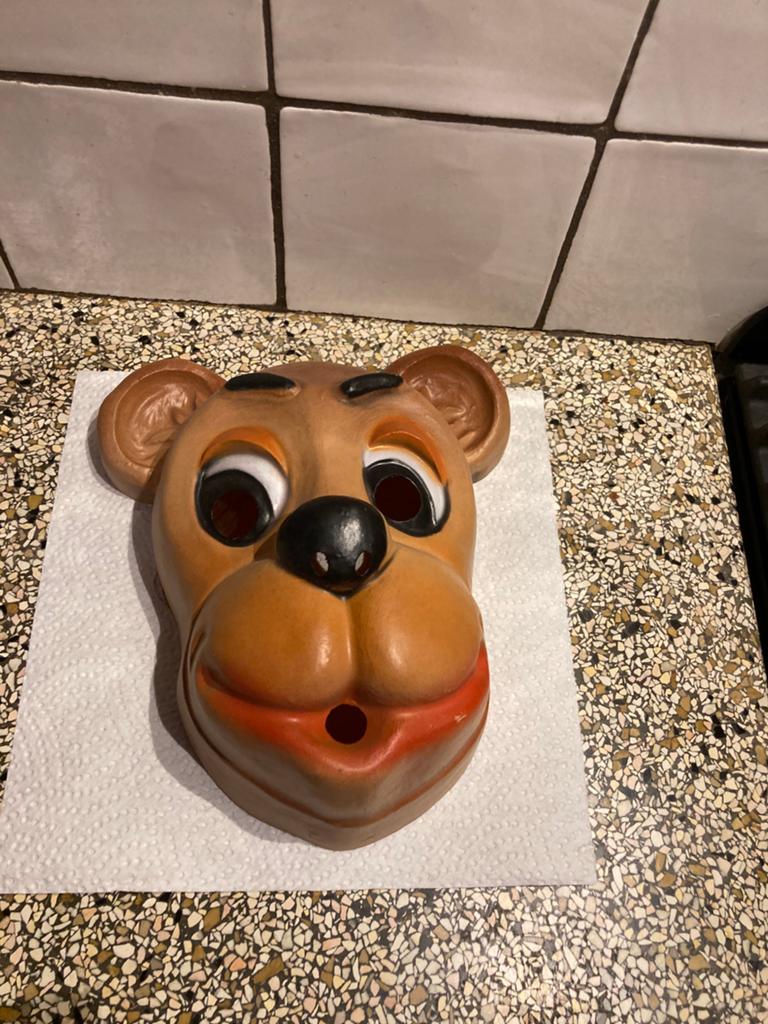 Leuk masker beer, Ophalen of Verzenden, Overige typen