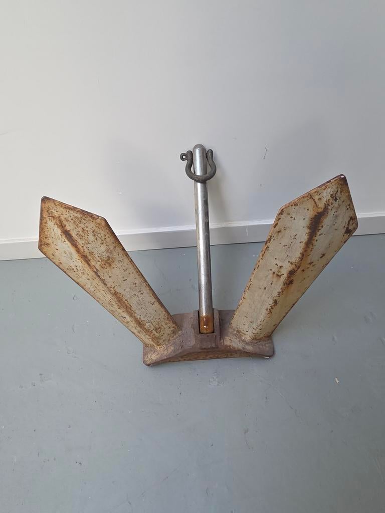 Stalen anker met RVS staaf - 50x50 cm, Ophalen, Gebruikt, Overige typen