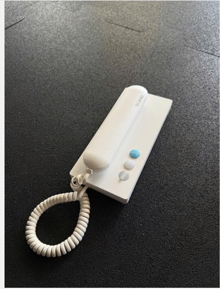 Intercom Siedle HTS 811-0 - wit, Ophalen of Verzenden, Terugspreekfunctie, Zo goed als nieuw