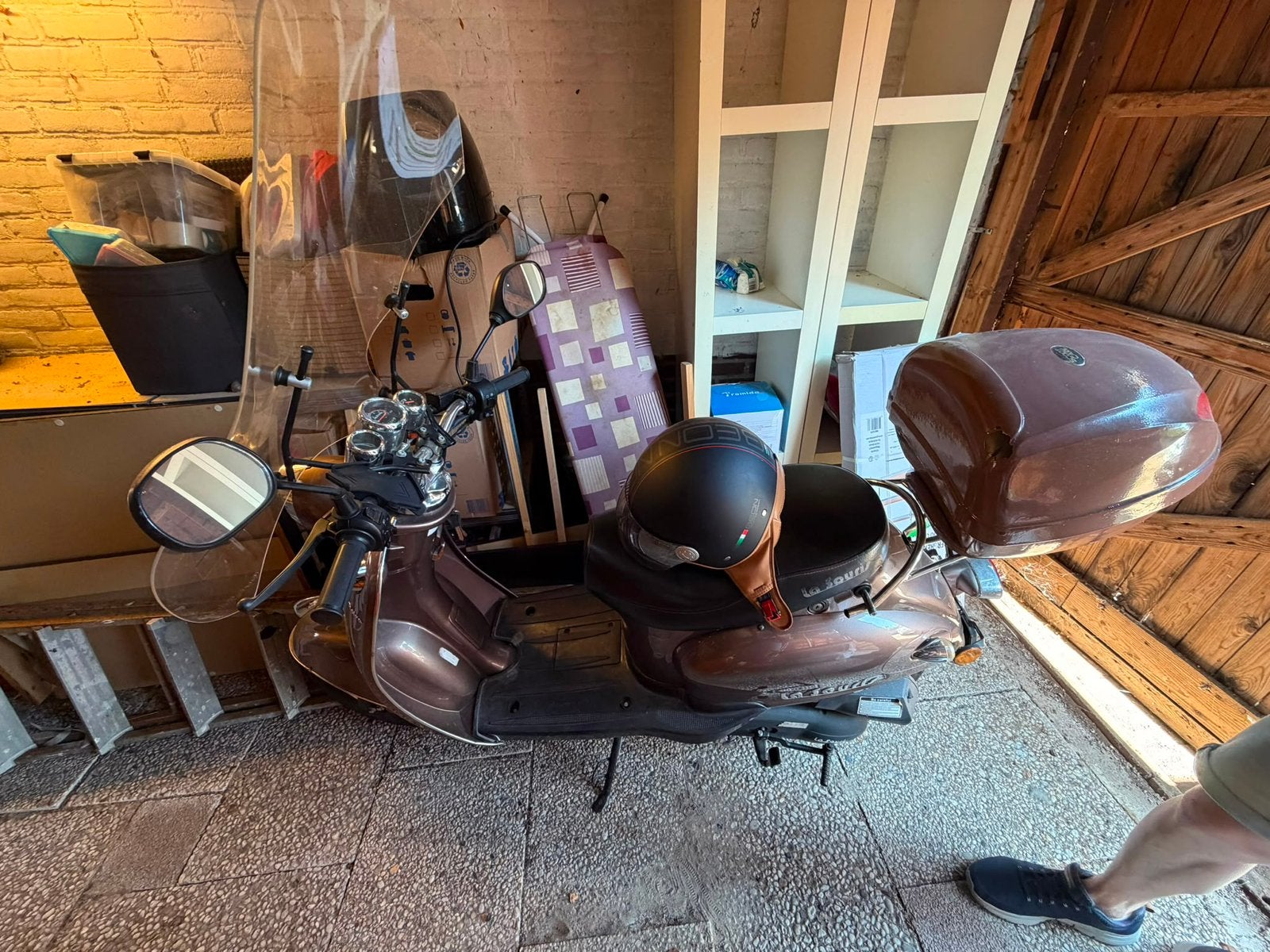La souris brom scooter start niet, Fietsen en Brommers, Ophalen, Gebruikt, Benzine, Overige merken