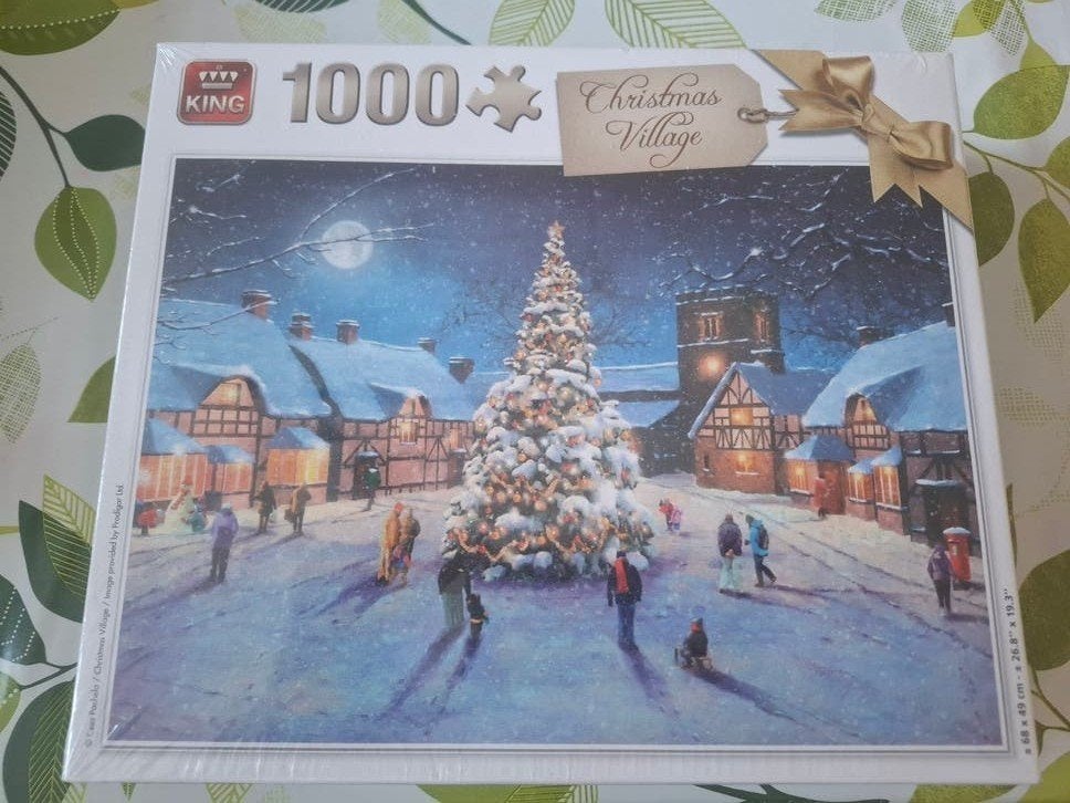 Puzzel King, Christian Village, 1000 stukjes, Hobby en Vrije tijd, Denksport en Puzzels, Ophalen, 500 t/m 1500 stukjes, Nieuw