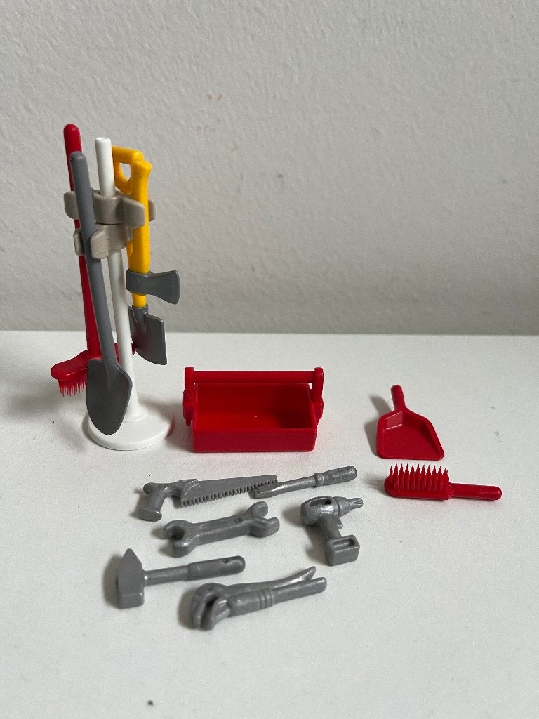 Playmobil gereedschap en accessoires