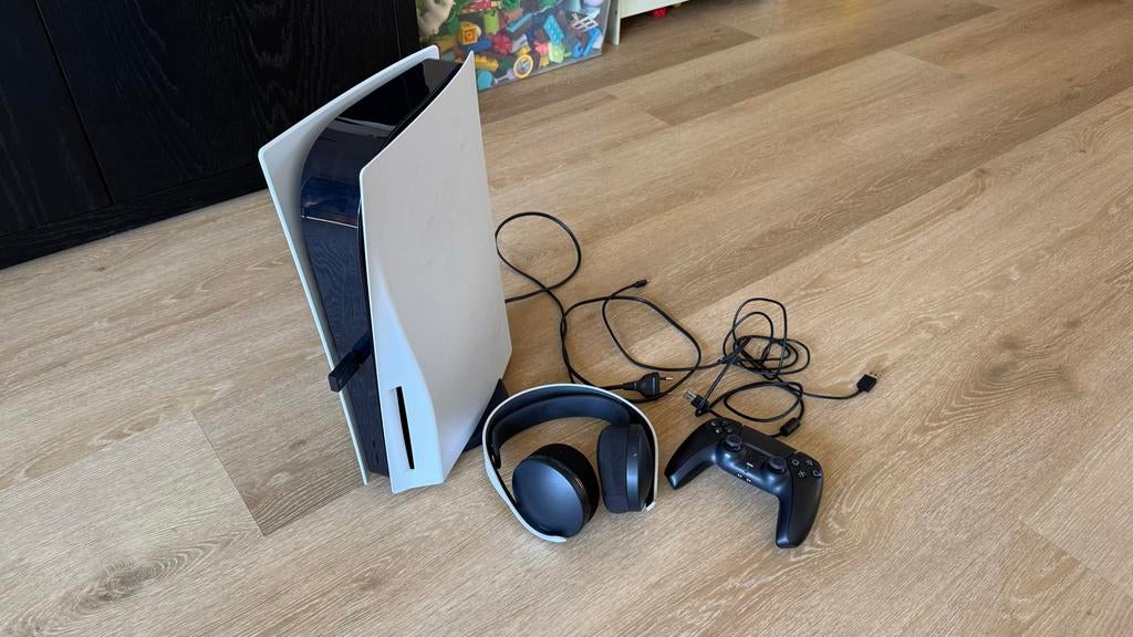 PlayStation 5 Launch Edition met 1TB SSD en games, Ophalen, Zo goed als nieuw, Playstation 5