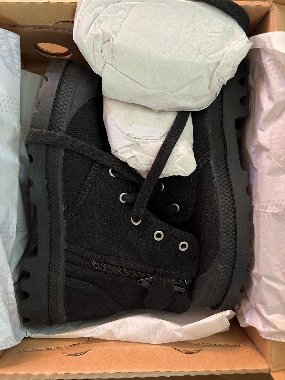 Palladium Pampa Hi kinderlaarzen - Zwart - Maat 30, Ophalen of Verzenden, Nieuw, Jongen of Meisje, Laarzen