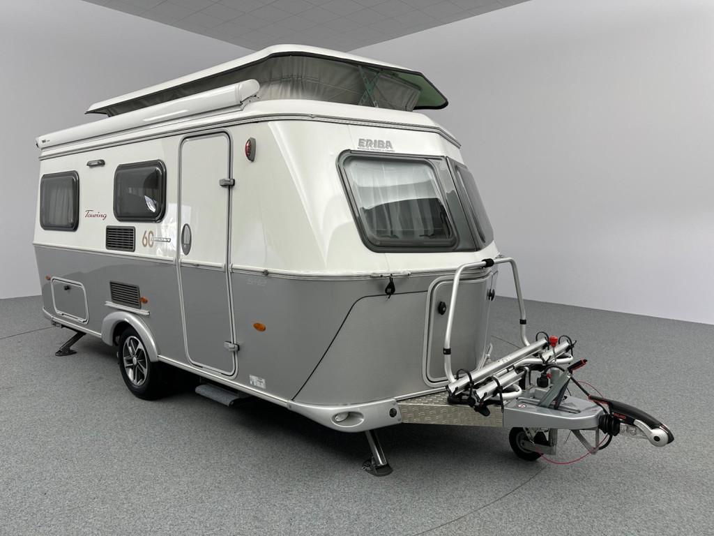 Eriba Touring Troll 542 GT 60 Edition Mover Cassetteluifel, Caravans en Kamperen, Caravans, Mover, Bedrijf, 5 tot 6 meter, Eriba