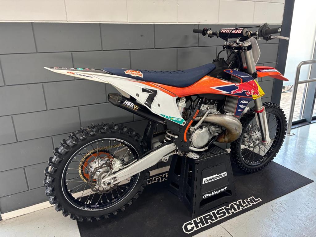 2 x ktm sx 250 2 takt  !! En Husqvarna tc 250, 250 cc, Bedrijf, Crossmotor