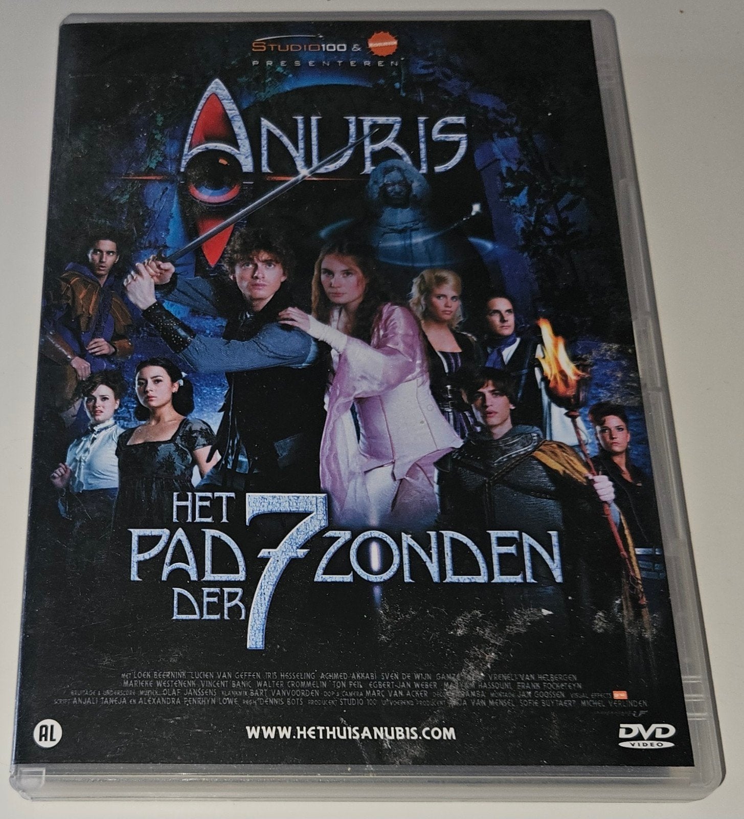 Anubis en het Pad der 7 Zonden DVD, Gebruikt, Nederlands, Overige genres, Vanaf 6 jaar