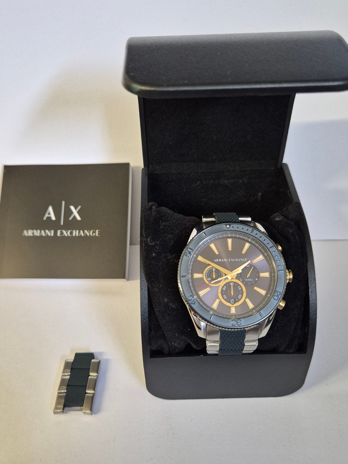 Armani Exchange AX1815  nieuw., Ophalen of Verzenden, Zo goed als nieuw, Staal, Overige merken