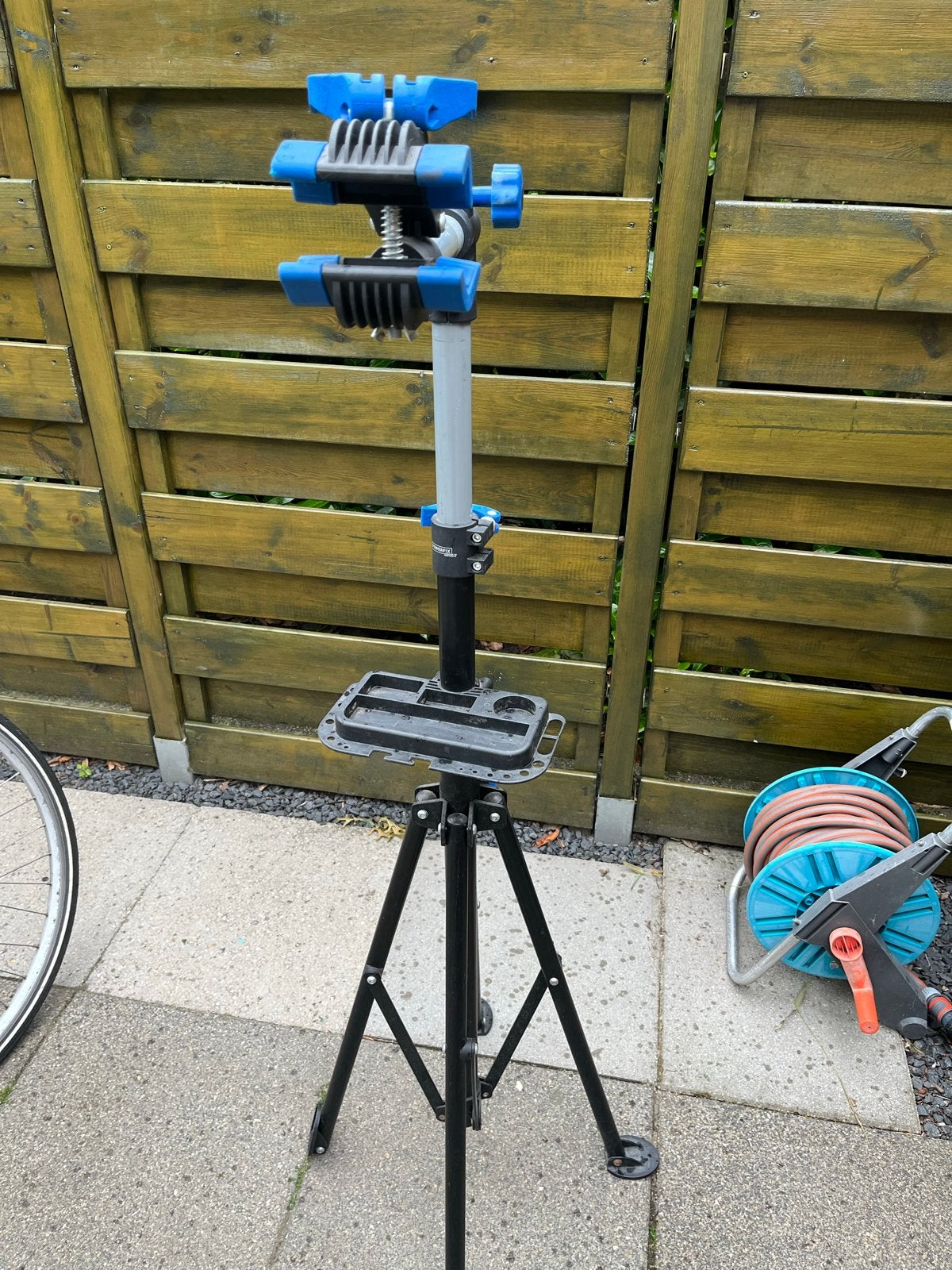 Powerfix ProFix 4 Fiets Montagestandaard, Fietsen en Brommers, Ophalen, Gebruikt, Overig gereedschap