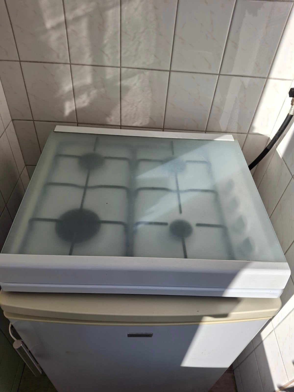 gaskookplaat 4 kookzones, Witgoed en Apparatuur, Ophalen, Gebruikt, 4 kookzones, Gas