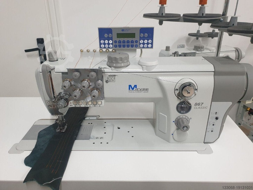 Dürkopp Adler 867-290142-M NIEUW –Dubbelnaald Direct Drive 4, Nieuw, Naaimachine, Industrieel, Ophalen