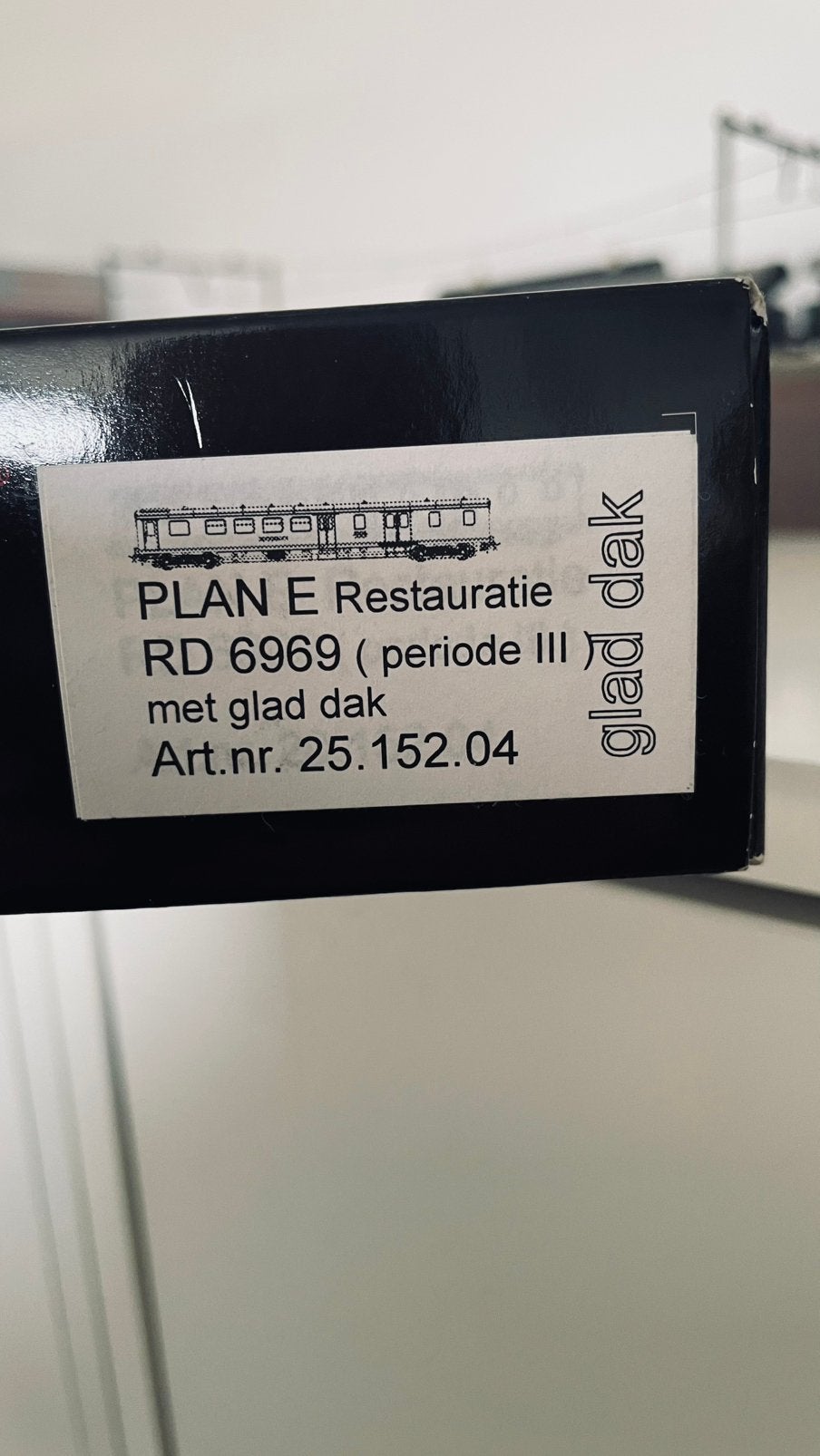 Plan E restauratierijtuig Artitec, Overige merken, Gelijkstroom, Wagon, Ophalen of Verzenden