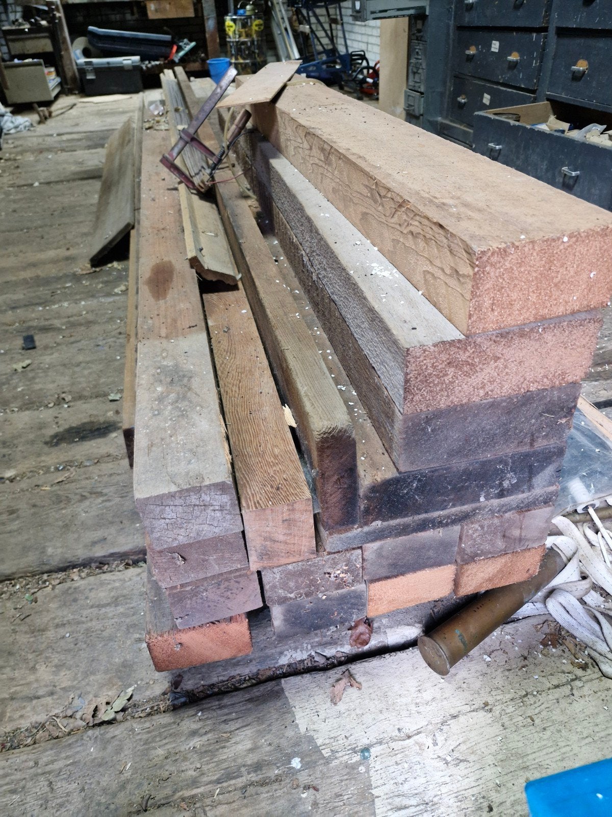 Red Cedar Hout - ca. 0.36 m³, Ophalen, Gebruikt, Overige typen, Overige houtsoorten