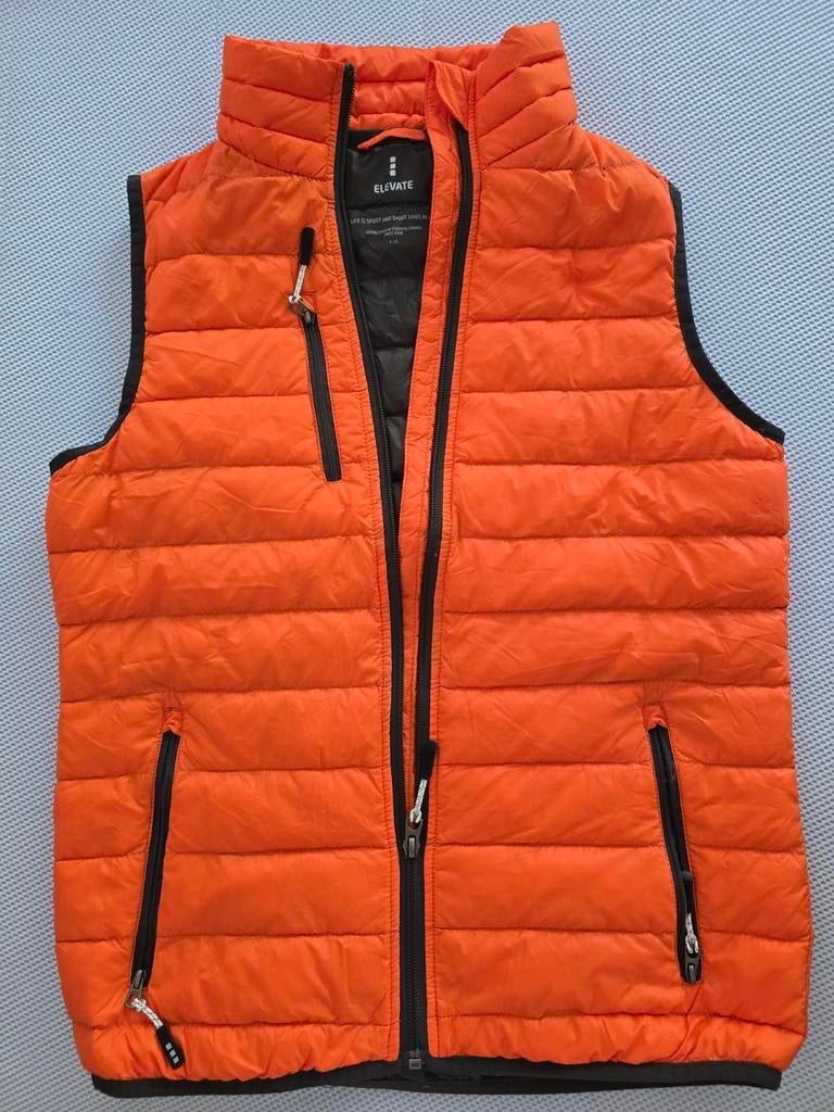 ELEVATE Dames Dons Gevoerde Bodywarmer - Maat 38-40, Maat 38/40 (M), Oranje, Ophalen of Verzenden, ELEVATE