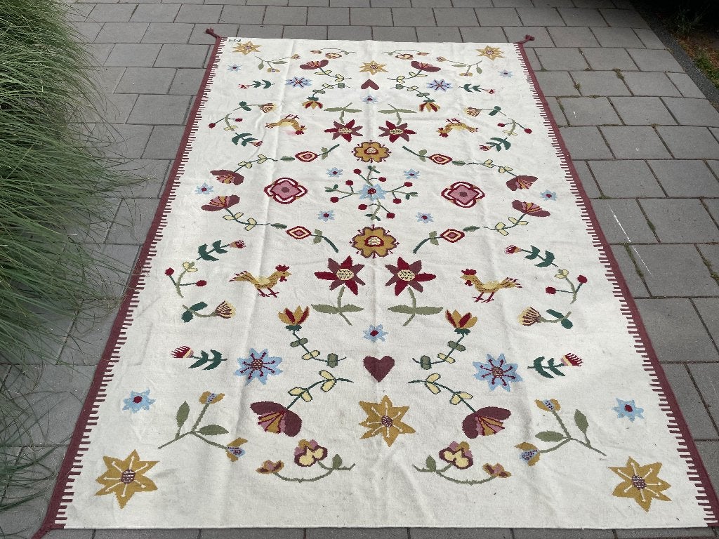 handgeweven kleed Ikea Nickgräs, Ophalen, Gebruikt, 200 cm of meer, 200 cm of meer