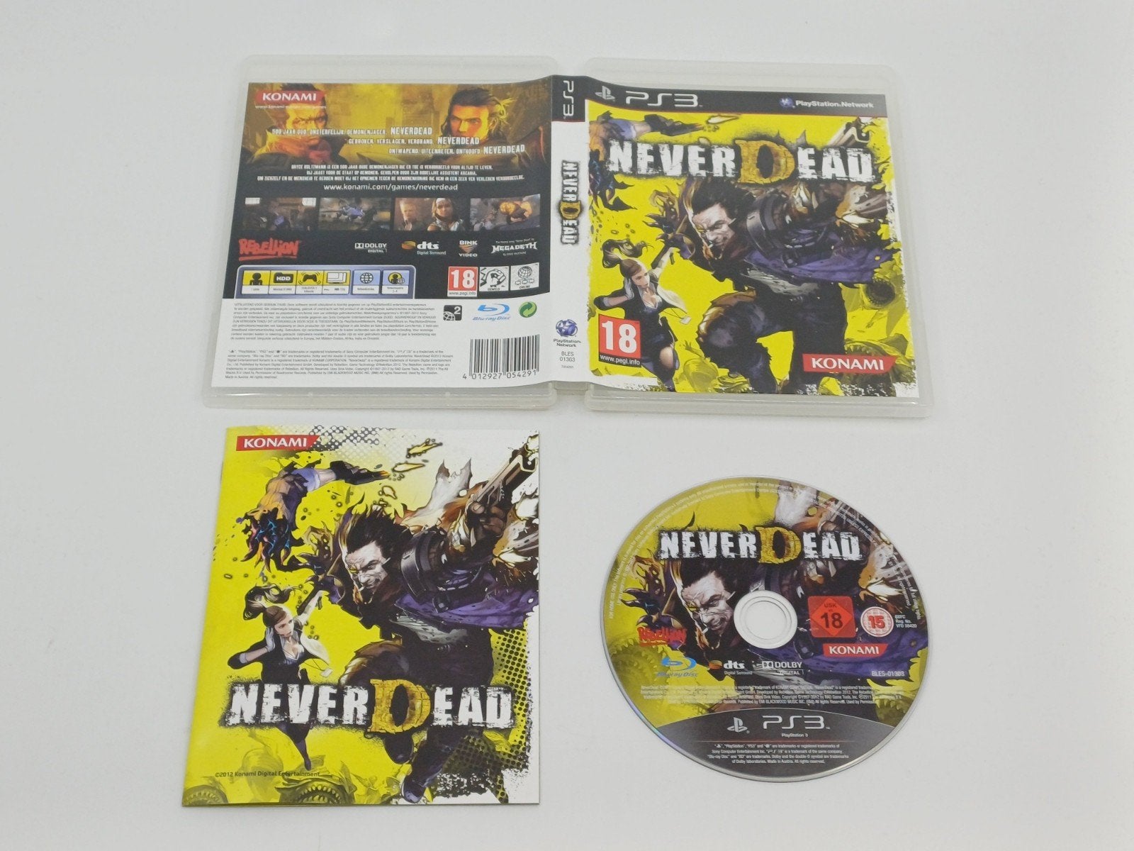 NeverDead - PlayStation 3 - ZGAN, Vanaf 18 jaar, Shooter, Verzenden, 1 speler