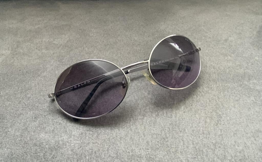 Polo Ralph Lauren Zonnebril 971/s - Zwart / Zilver Paarse gl, Overige merken, Zonnebril, Zwart, Ophalen of Verzenden