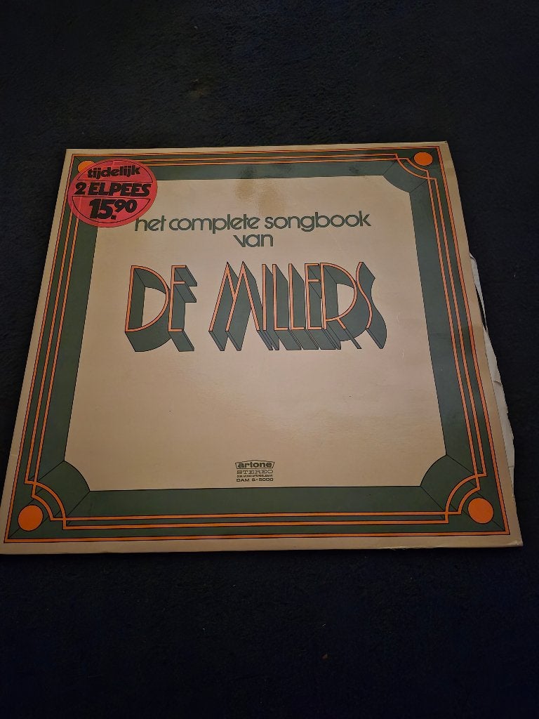 Het complete songbook van De Millers, Dubbel-LP, Ophalen, Gebruikt, 12 inch