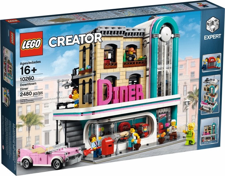 Lego Creator Expert Downtown Diner nr 10260, Lego, Lego, Lego, Nieuw