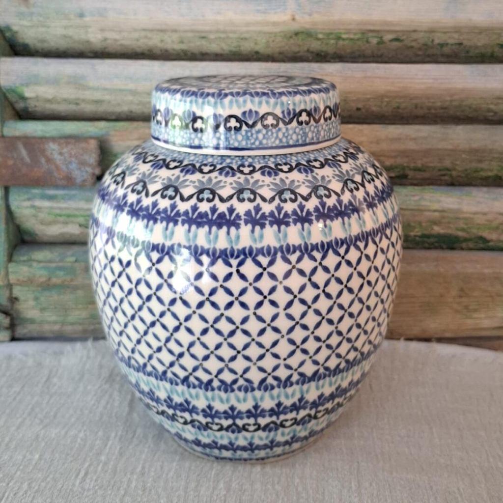 Bunzlau Pride of Poland Gemberpot, Keramiek, Overige typen, Nieuw, Ophalen of Verzenden