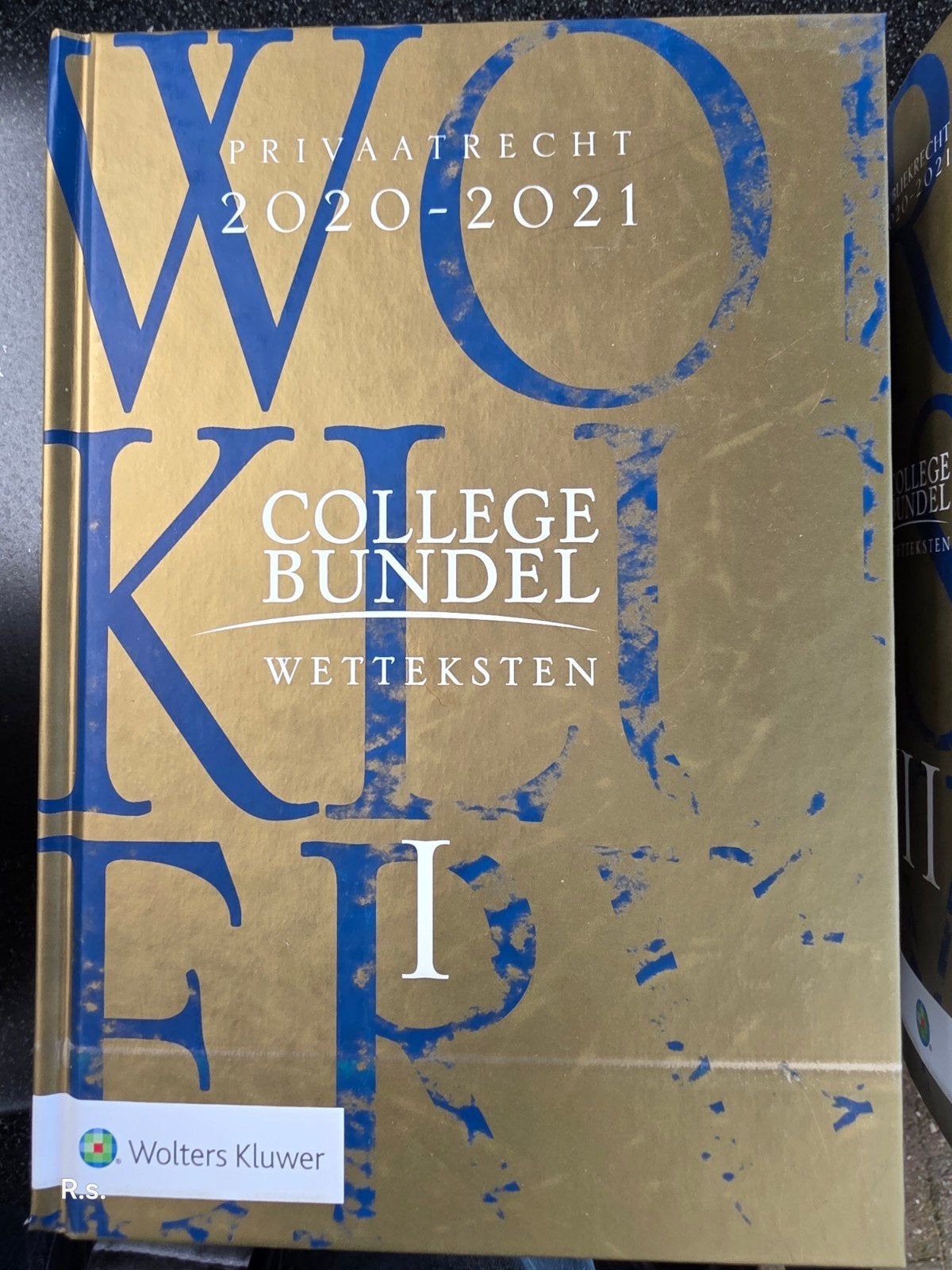 Collegebundel Wetsteksten 2020-2021 privaat- & Publiekrecht), Boeken, Zo goed als nieuw, Gamma, Prof.mr. H.R.B.M. Kummeling e.a.