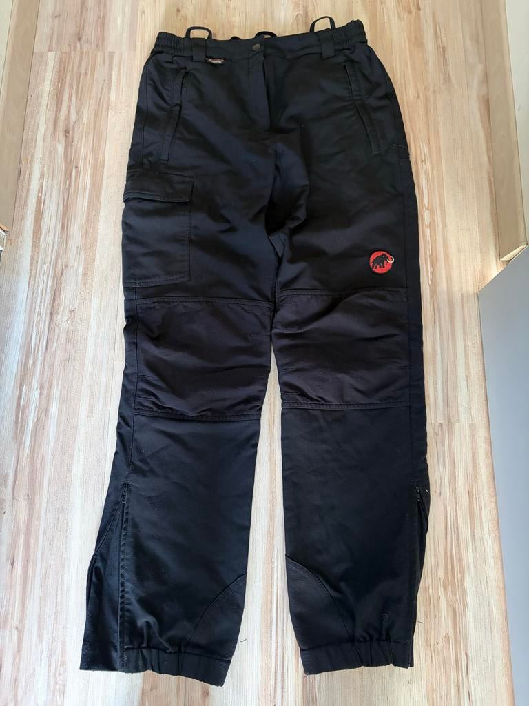 Mammut Schoeller wandel-klimbroek zwart maat 40, Ophalen of Verzenden, Zo goed als nieuw, Kleding