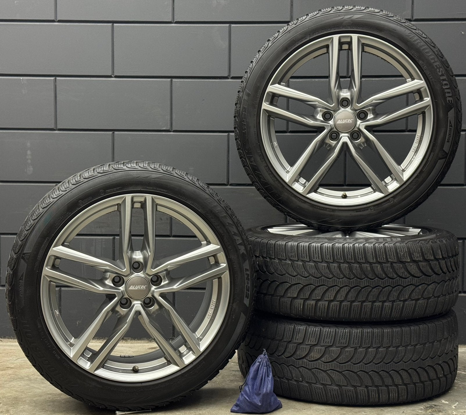 WINTER! 19 inch Alutec Ikenu Audi A6 C8 5x112 ET45 245/45/19, 245 mm, ., Banden en Velgen, Winterbanden
