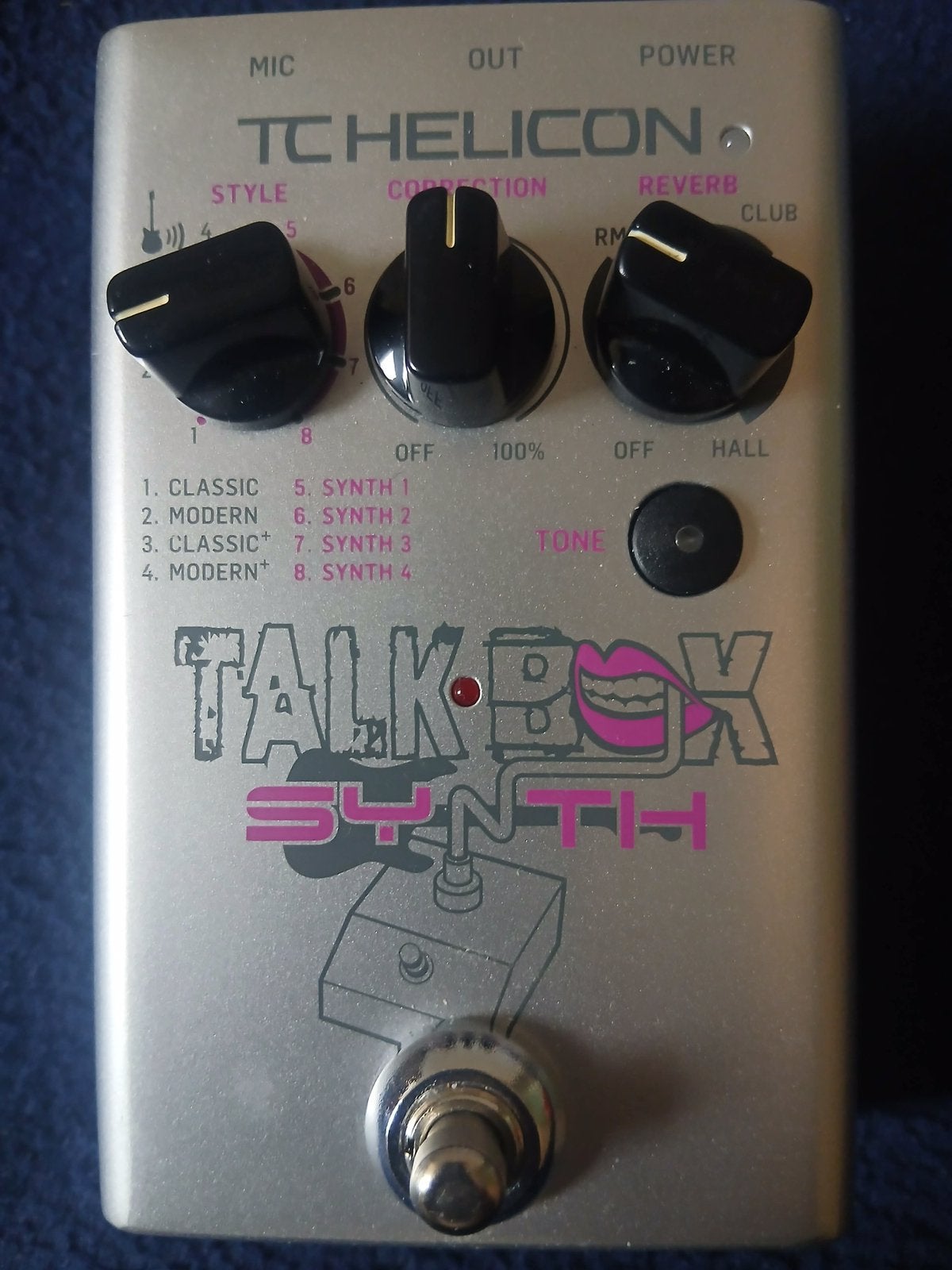 TC Helicon Talkbox Synth voicebox vocoder fox, Muziek en Instrumenten, Effecten, Ophalen of Verzenden, Zo goed als nieuw, Multi-effect