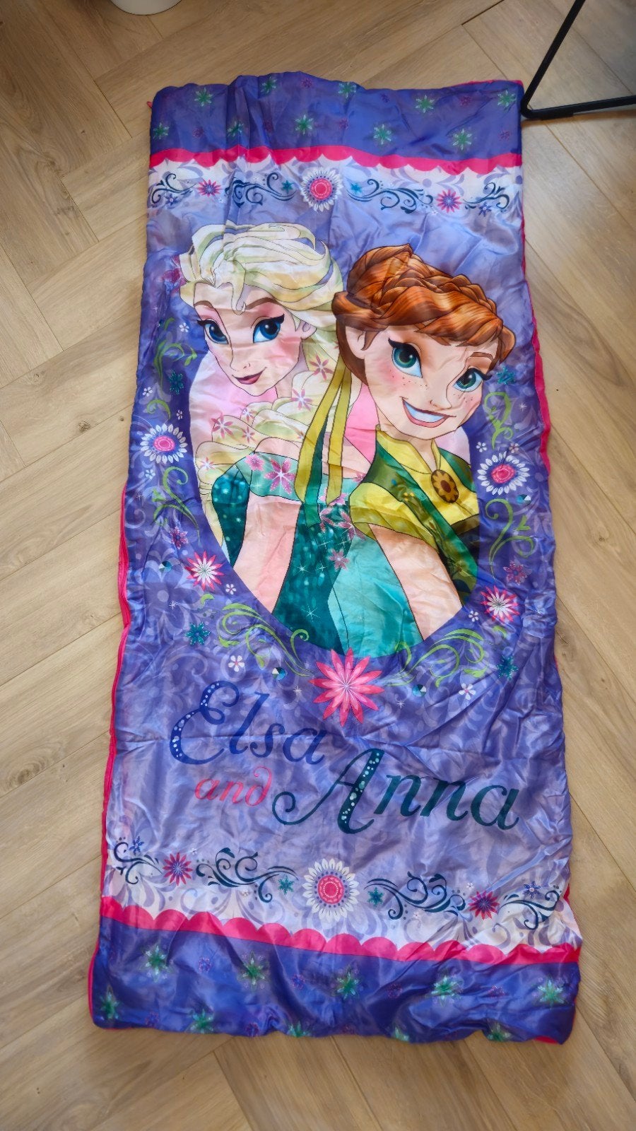 Kinderslaapzak 150cm - Frozen, Ophalen, Zo goed als nieuw
