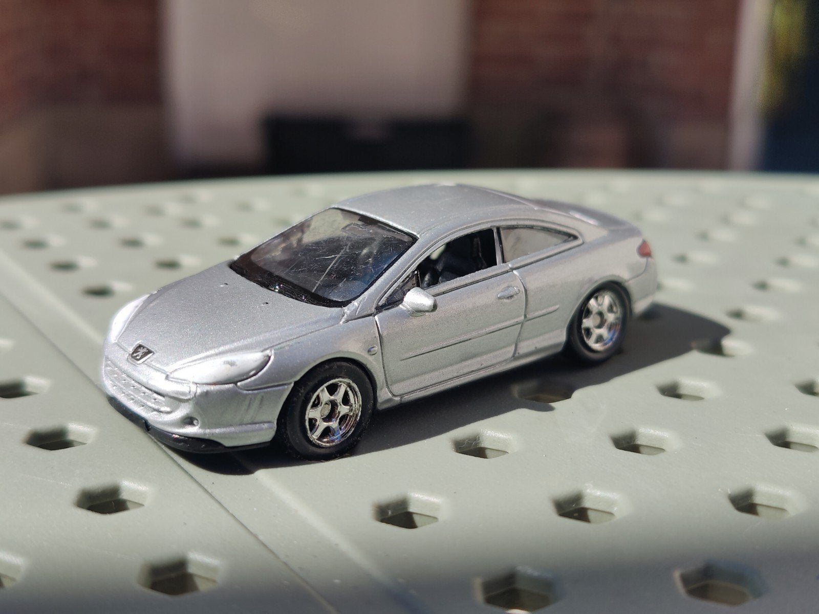 Welly Peugeot 407 Coupe, Ophalen of Verzenden, Zo goed als nieuw, Auto