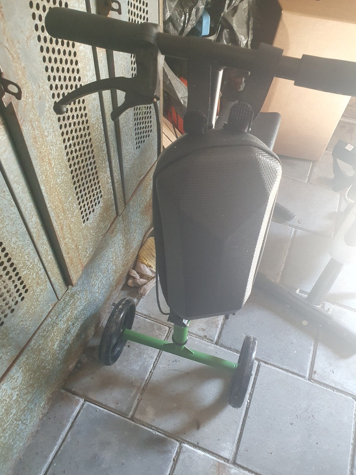 loopfiets voor volwassen, Ophalen