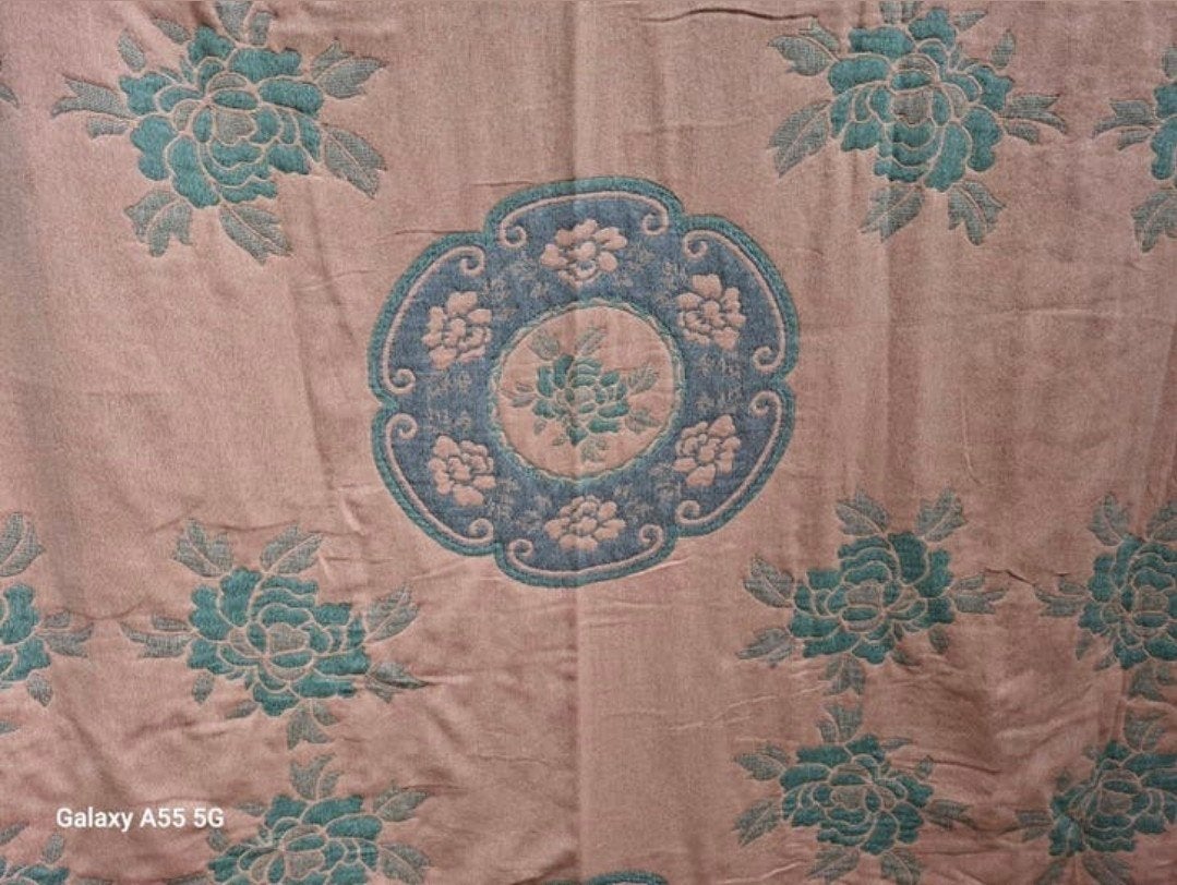 2.44x2.25 prachtig katoenen sprei, 2 zijden, Huis en Inrichting, Woonaccessoires | Plaids en Woondekens, Katoen, Woondeken, 225 cm